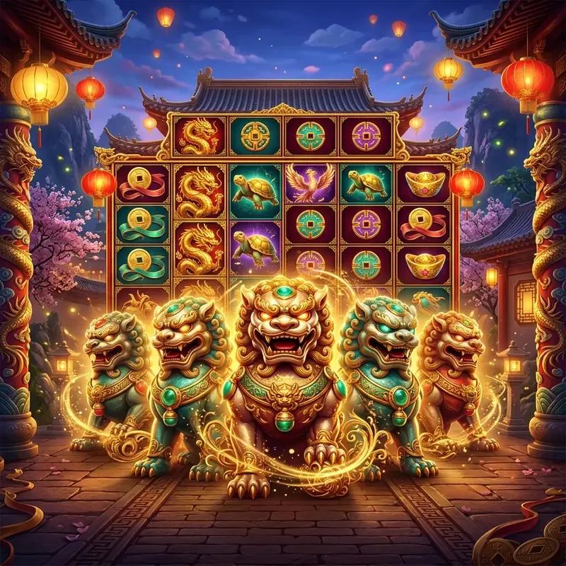 5 Lions Megaways Slot von Pragmatic