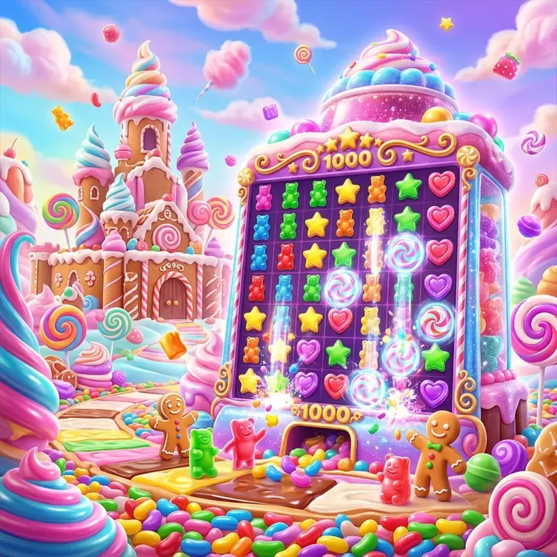 Sugar Rush 1000 spielen Demo, Slot