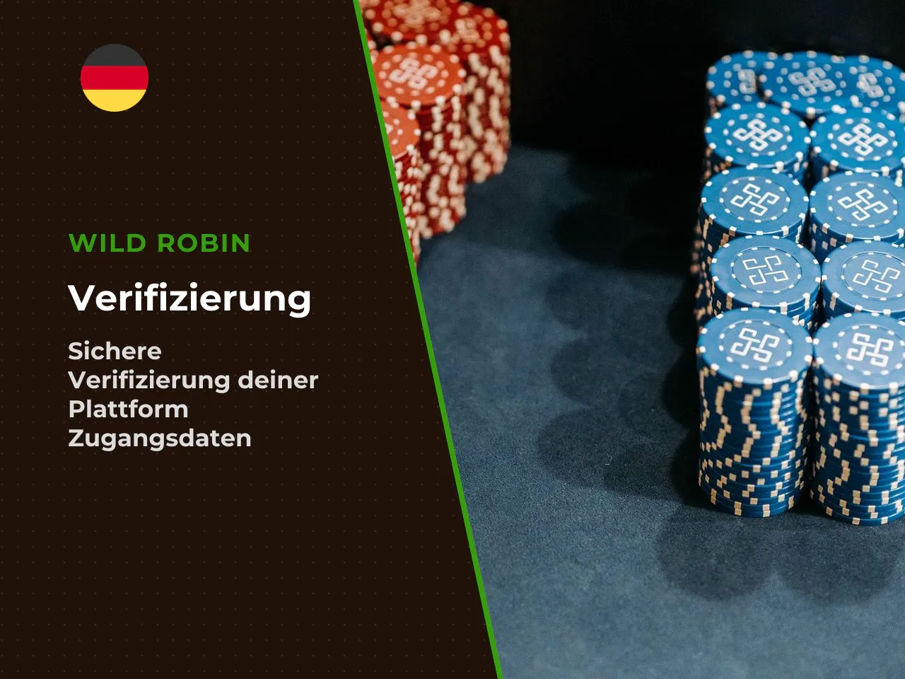 Checkliste Verifizierung der offiziellen Wild Robin