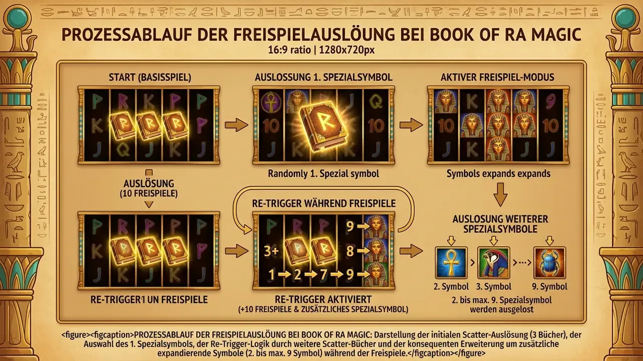 Book of Ra Magic Freispiele Prozess