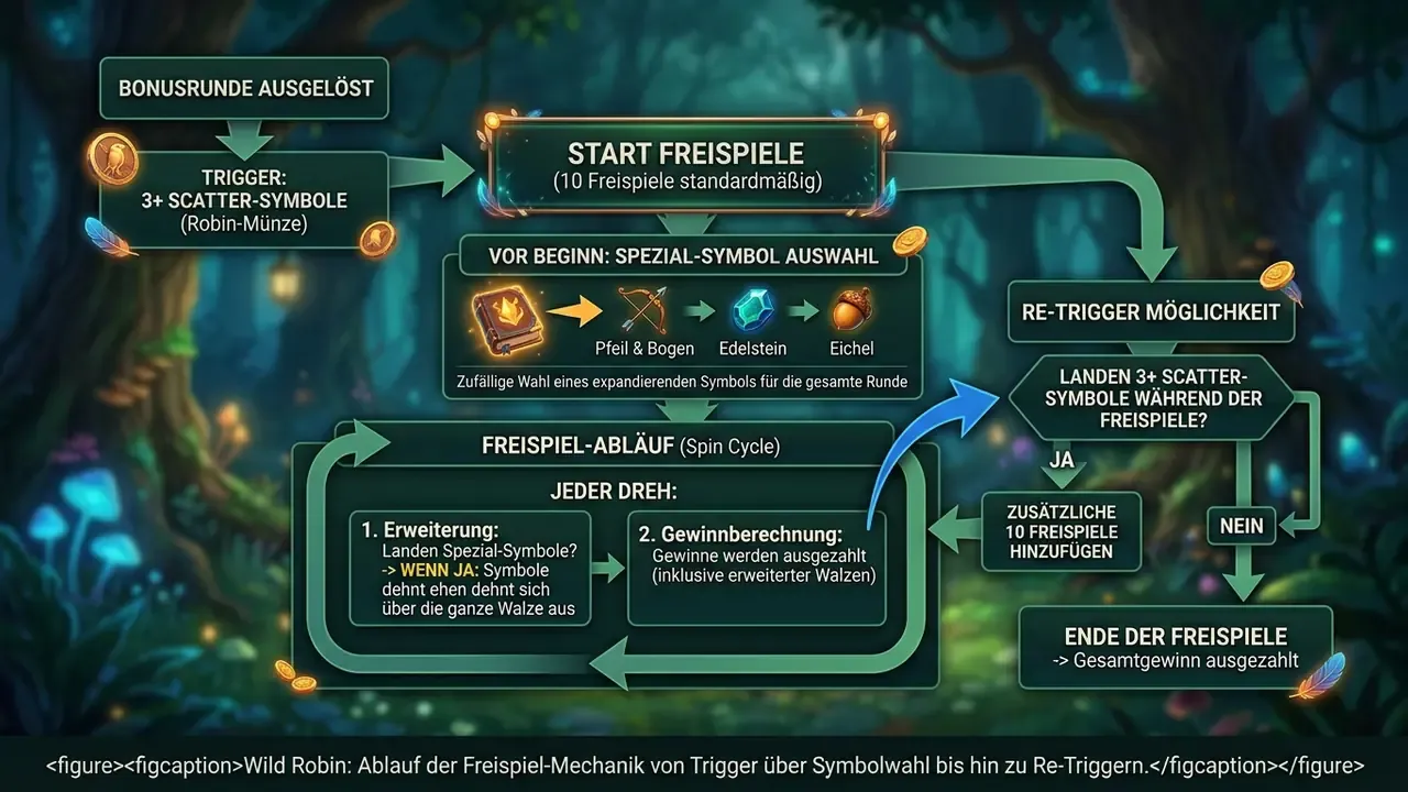 Legacy of Dead Freispiele und Bonus Features Diagramm