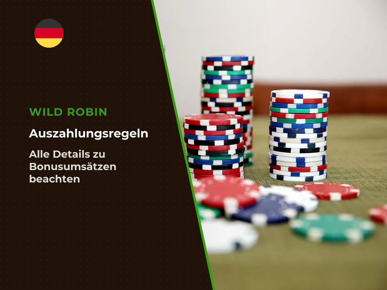 Bonus, Umsatzanforderungen und Auszahlungsregeln. Ein aktiver