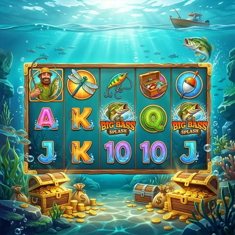 Big Bass Splash spielen Slot kostenlos