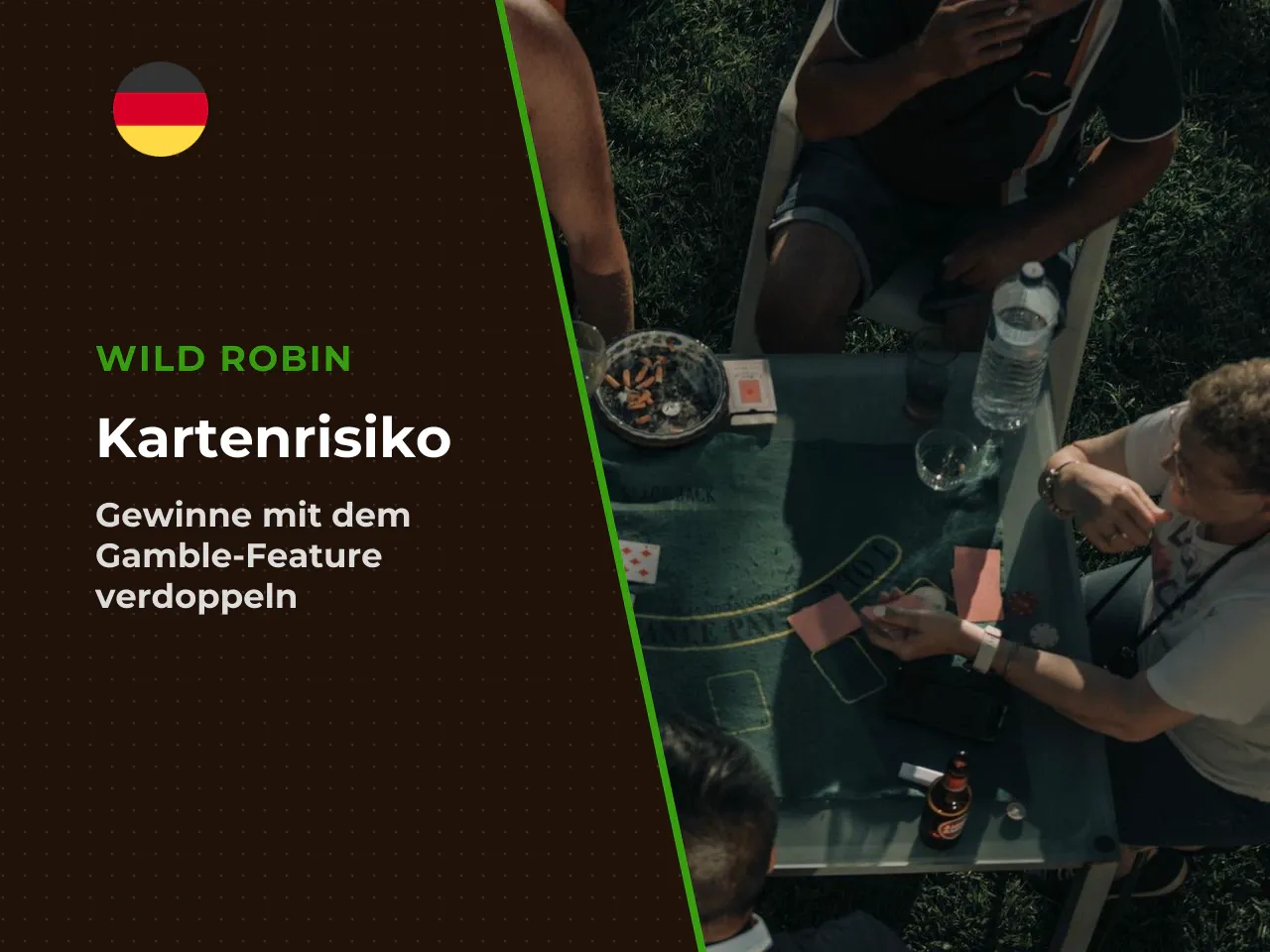 Kartenrisiko Gamble-Feature im Detail. Nach jedem