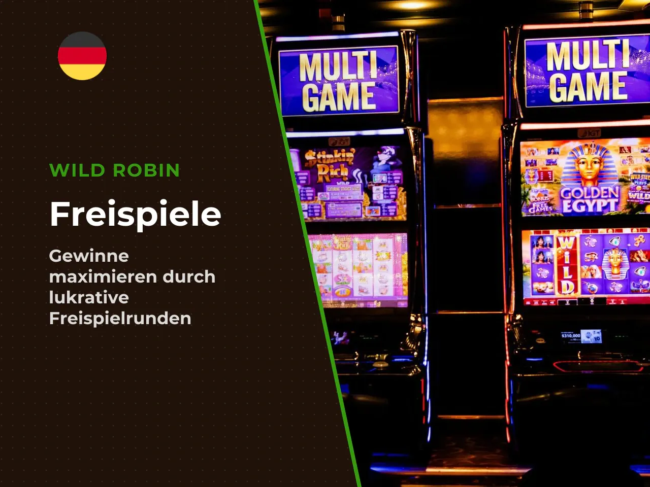 Die Freispiel-Runde Multiplikatoren und Retrigger. Die
