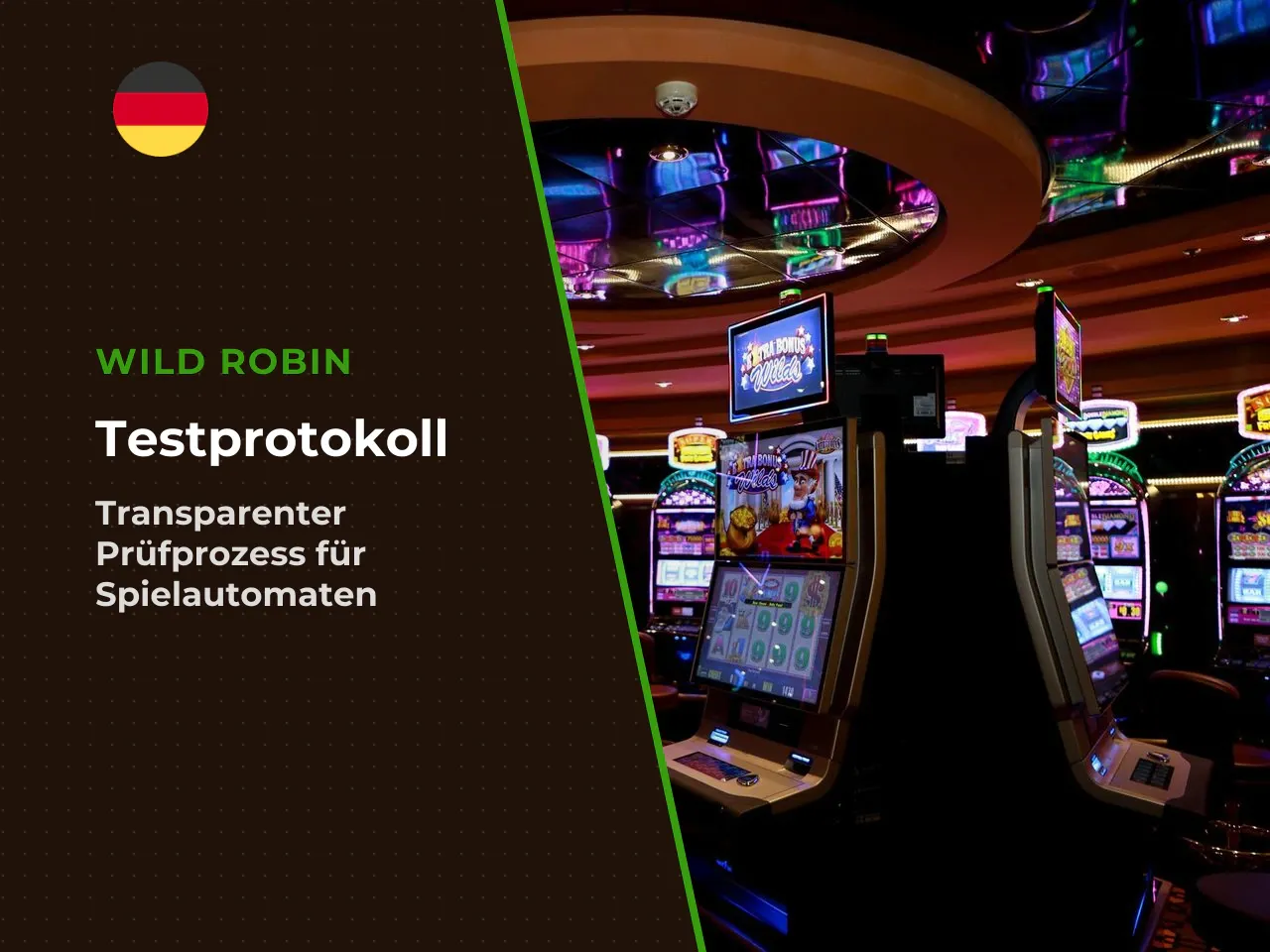 Praktischer Prüfprozess für Spielotheken. In der