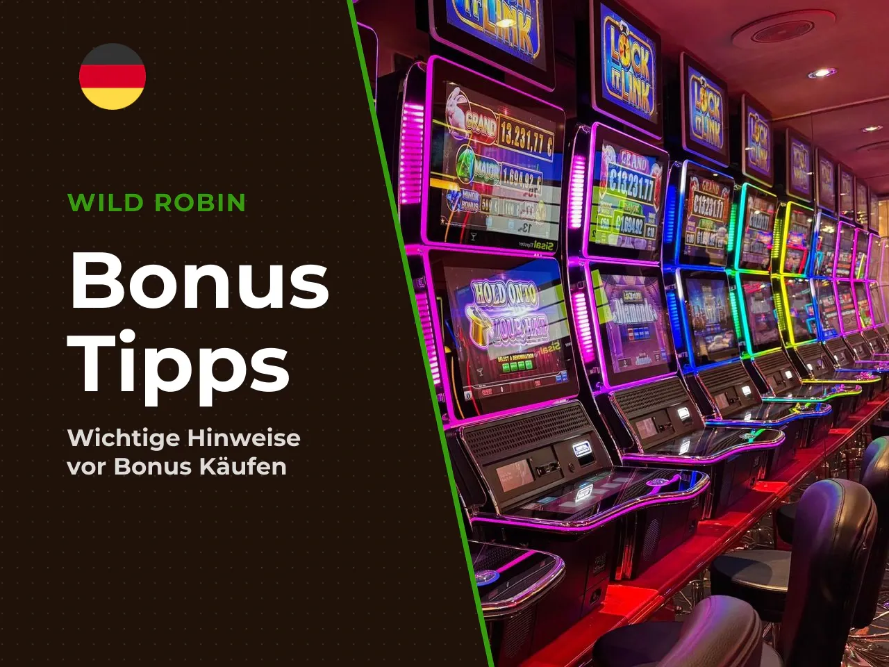 Was vor dem Einsatz von Bonus