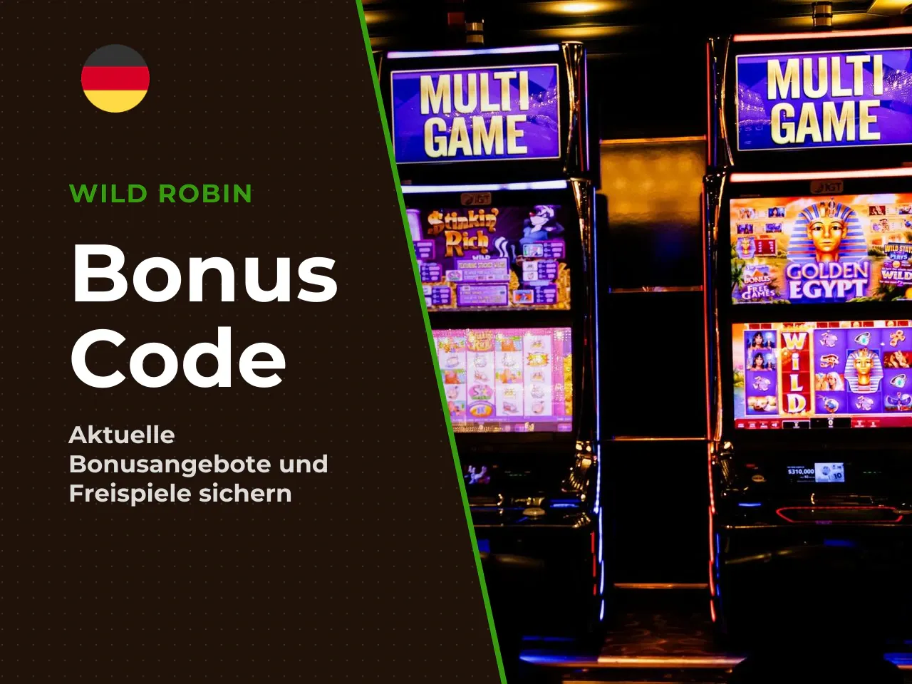 Aktueller Wild Robin Casino Promo Code