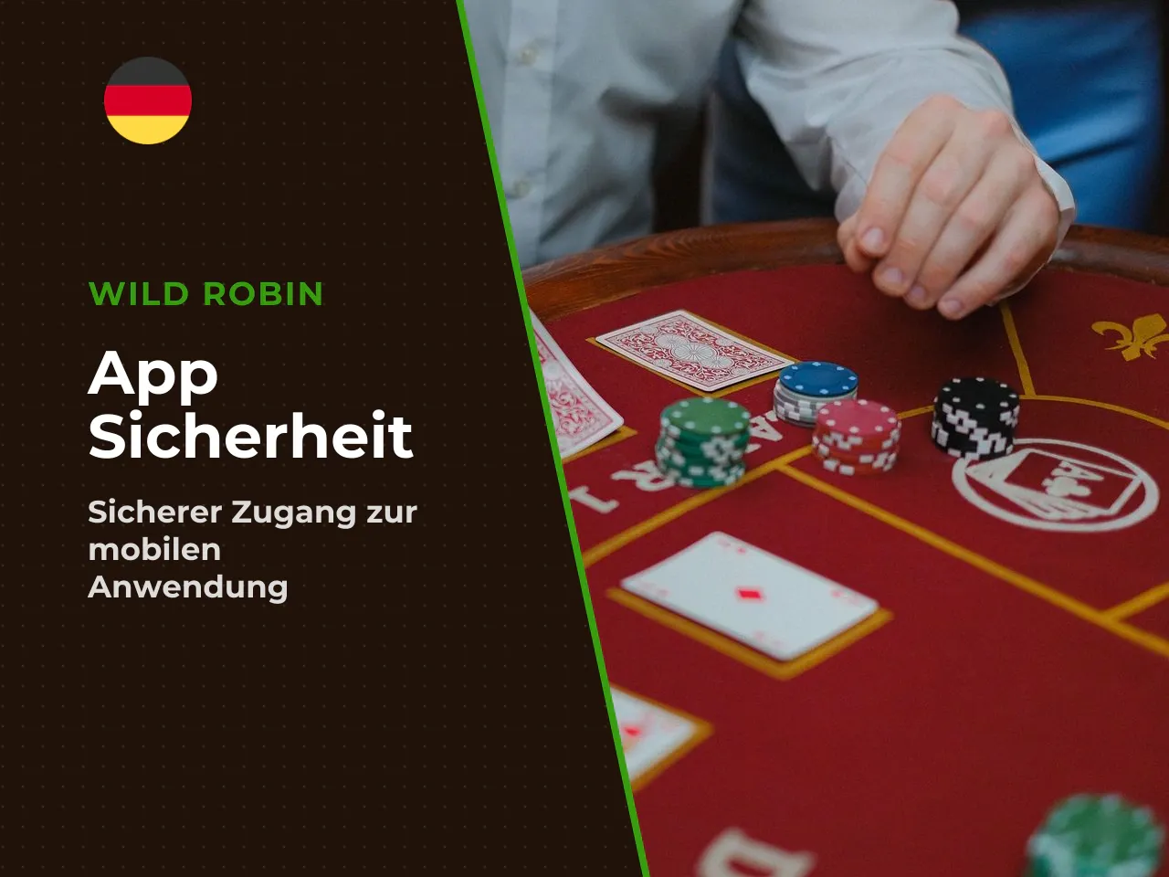 Zugang zur Wild Robin Casino App