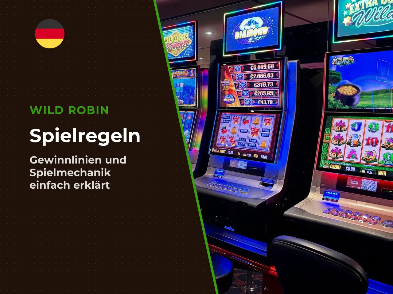 Walzen, Gewinnlinien und Spielablauf. Das Basisspiel
